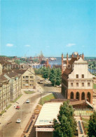 73637245 Szczecin Stettin Panorama Blick Zur Oder Rathaus Museum Szczecin Stetti - Poland