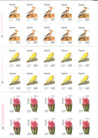 ** 4300H/4307H. Fauna Y Flora. Hojitas De 10 Sellos Procedentes De Los Carnets. Cat. 85 €. - Unused Stamps