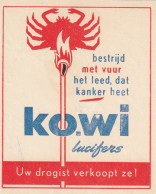 112-Luciferetiket Etiquettes Allumettes Match Label  Ko.wi - Nederland