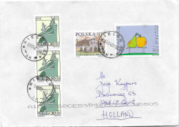 Postzegels > Europa > Polen > 1944-.... Republiek > 2001-10 > Brief Uit 2002 Met 5 Postzegels (17131) - Storia Postale