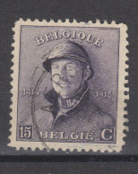 COB 169 Oblitération Centrale AERSCHOT - 1919-1920 Albert Met Helm