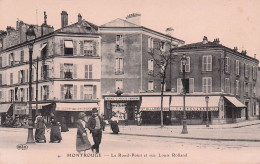 Montrouge -  Le Rond Point Et Rue Louis Rolland  -   CPA °J - Montrouge