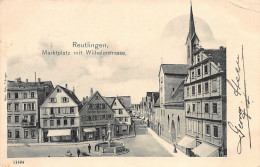 Deutschland - REUTLINGEN - Marktplatz Mit Wilhelmstrasse - Reutlingen