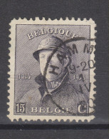 COB 169 Oblitération Centrale HAMME - 1919-1920 Albert Met Helm