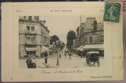 Au Bon Marché, Paris - Nevers - L'Avenue De La Gare (peu Courante) - Nevers