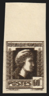 N°634b, Variété "impression Double" Non-dentelé, Neufs ** Sans Charnière LUXE - Unused Stamps