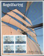 Martin Mörck. Sweden 2008. Sailing Ships. Michel 2496 Bl.29. MNH. Signed. - Blocchi & Foglietti