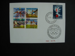 Belgique. E 86. Jeux Olympiques De Tokyo; Ligue Royale Belge D'athlétisme. Cachet Bruxelles 10.10.1964 - Athletics