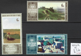 RUSSIE 4672 à 74 ** Côte 1.20 € - Neufs