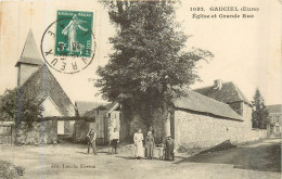 GAUCIEL église Et Grande Rue - Andere & Zonder Classificatie