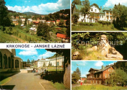 73636922 Janske Lazne Panorama Kurhaus Kolonnade Statue Hotel Janske Lazne - Czech Republic