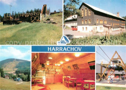 73636917 Harrachov Harrachsdorf Skisprungschanze Sessellift Berghotel Restaurant - Czech Republic