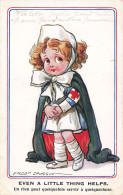 Fred SPURGIN * CPA Illustrateur Spurgin * Enfant Infirmière Croix Rouge Red Cross * Ww1 Guerre 14/18 War - Spurgin, Fred