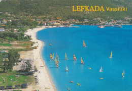 Lefkada Greece -   Stamped Postcard   - Large Size Card - LS6 - Grèce