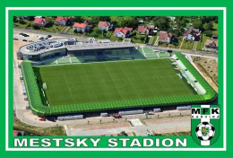 CARTE DE  STADE   . KARVINA  REPUBLIQUE TCHEQUE  MESTSKY STADION # CS. 139 - Fussball