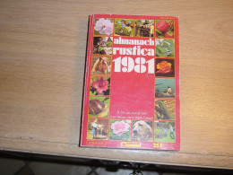 Almanach Rustica 1981 - Editeur Dargaud - - Sonstige & Ohne Zuordnung