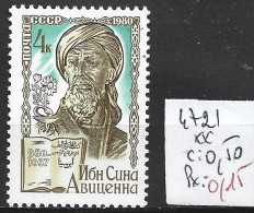 RUSSIE 4721 ** Côte 0.50 € - Nuovi