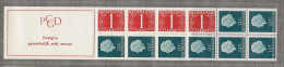 1969 MNH Nederland NVPH PB 8b - Postzegelboekjes En Roltandingzegels