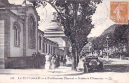 63 - LA BOURBOULE - L'établissement Thermal Et Boulevard Clemenceau - La Bourboule