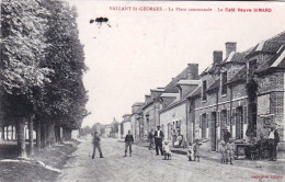 10  - Aube - VALLANT SAINT GEORGES - La Place Communale  - Le Café Veuve Simard - Other & Unclassified