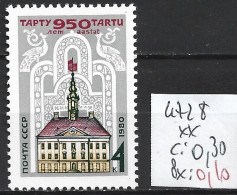 RUSSIE 4728 ** Côte 0.30 € - Unused Stamps