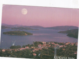 Lefkada By Night,  Greece -   Unused Postcard   -  - LS6 - Greece