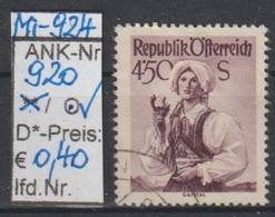 1951 - ÖSTERREICH - FM/DM "Österr. Volkstrachten"  4,50 S Violett -  O Gestempelt - S. Scan  (920o    At) - Used Stamps