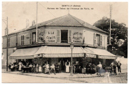 Bureau De Tabac De L'Avenue De Paris. A La Comète - Gentilly