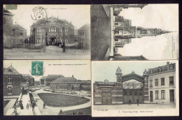 LOT 4 CP 59 - TOURCOING - EGLISE THEATRE SANATORIUM - Tourcoing