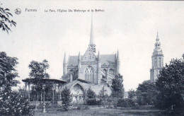 FURNES - VEURNE - Le Parc - L'église Ste Walburge Et Le Beffroi - Veurne