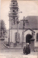 29  - Finistere -  PLOUGUERNEAU - Le Calvaire Et L'église - Plouguerneau