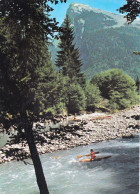 74 - SAMOENS - En Kayak Sur Le Giffre Au Pied Du Criou - Samoëns