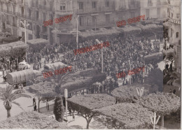 Guerre D'Algérie Alger Manifestation Photo Tesseyre - Krieg, Militär