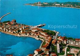 73636451 Umag Umago Istrien Halbinsel Altstadt Fliegeraufnahme Umag Umago Istrie - Croatia