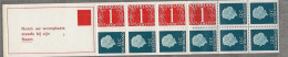 1969 MNH Nederland NVPH PB 8c - Postzegelboekjes En Roltandingzegels