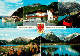 73636373 Maurach Achensee Pension Margreth Fahrgastschiff Seilbahn Seepanorama M - Autres & Non Classés