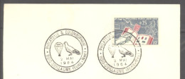 BOIS-GUILLAUME (Seine-Maritime) (Philatélie Et Colombophilie - 2 Mai 1964) (sur Enveloppe Entière) - Gedenkstempel