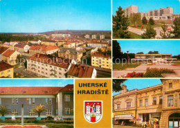 73636245 Uherske Hradiste Stadtpanorama Krankenhaus Wohnsiedlung Kino Klement Go - Tchéquie