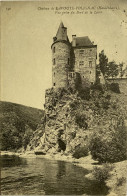 CPA Château De LAVOUTE-POLIGNAC (Haute Loire) - Vue Prise Du Bord De La Loire (n° 196) - Autres & Non Classés