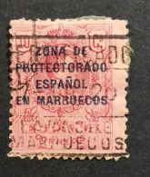 ESPAÑA SELLOS MARRUECOS EDIFIL 60 MUY ESCASO Sellos Usados - Marruecos Español