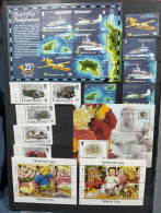 Inglaterra Lote Sellos Isla De Guernsey Resto Colección Año 1994 Sellos Nuevos *** MNH - Ile De Man