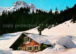 73636161 Baad Mittelberg Kleinwalsertal Baergunt Huette Mit Oelberg Und Aelpeles - Sonstige & Ohne Zuordnung