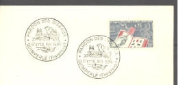 QUIMPERLE (Finistère) (Pardon Des Oiseaux 17 Et 18 Mai 1964) (sur Enveloppe Entière) - Commemorative Postmarks