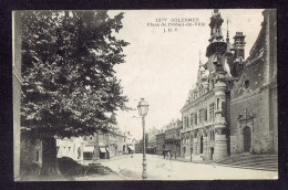 CP 59 - SOLESMES - PLACE DE L'HOTEL DE VILLE - Solesmes