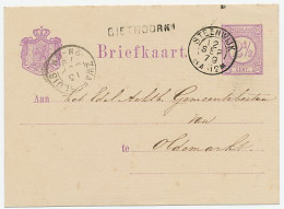 Naamstempel Giethoorn 1879 - Lettres & Documents