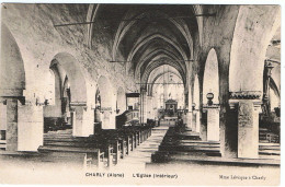 Charly / Intérieur De L'Eglise / 1907 / Ed. Lévêque - Otros & Sin Clasificación