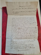 Lettre  FRANCHISE GRENTZINGEN 1825 GARDE CHAMPETRE - 1801-1848: Précurseurs XIX