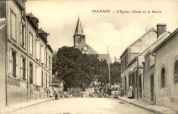 FRANCE - Carte Postale - Cramant - L'Eglise, L'Ecole Et La Mairie - L 152158 - Sonstige & Ohne Zuordnung