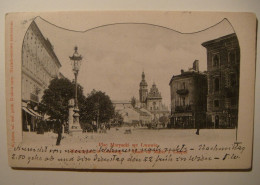 Lwow.Lemberg.Plac Mariacki.Salon Mal.polsk.1902.To Dr.Erla Von Bodakiewicz.Poland.Ukraine. - Oekraïne