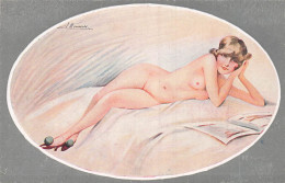 SUZANNE MEUNIER LE NU MODERNE FEMME NUE ALLONGEE R2 - Meunier, S.